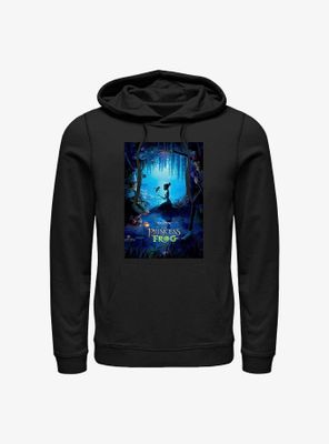 Disney Princess And The Frog Classic Poster Hoodie