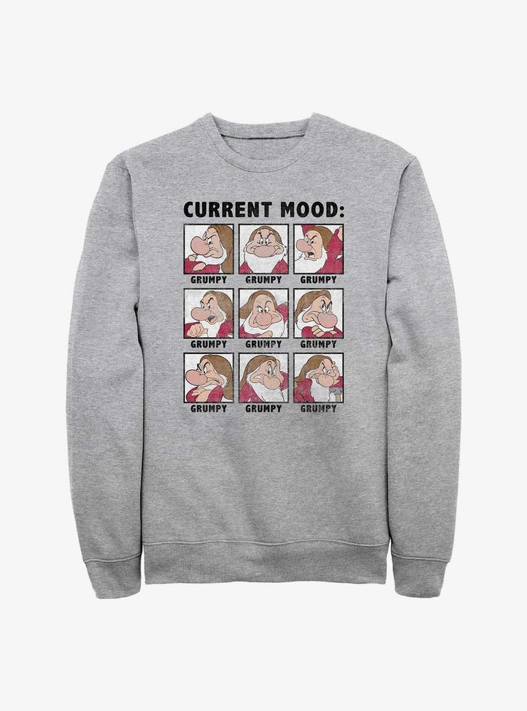 Disney Snow White And The Seven Dwarfs Current Mood Grumpy Sweatshirt