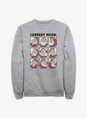 Disney Snow White And The Seven Dwarfs Current Mood Grumpy Sweatshirt