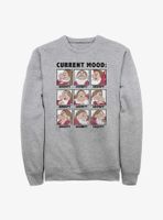 Disney Snow White And The Seven Dwarfs Current Mood Grumpy Sweatshirt