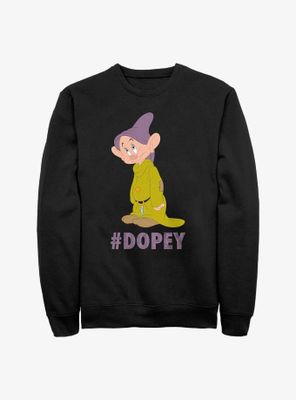 Disney Snow White And The Seven Dwarfs Hashtag Dopey Sweatshirt