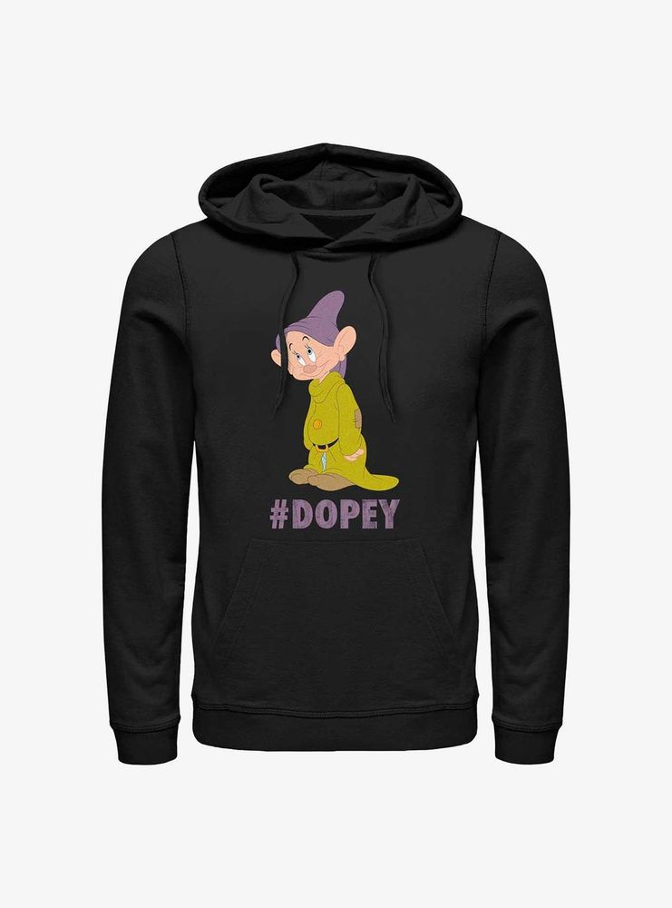 Disney Snow White And The Seven Dwarfs Hashtag Dopey Hoodie