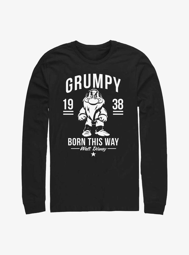 Disney Snow White And The Seven Dwarfs Born Grumpy Long-Sleeve T-Shirt