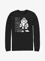 Disney Snow White And The Seven Dwarfs Grumpy Cares Long-Sleeve T-Shirt