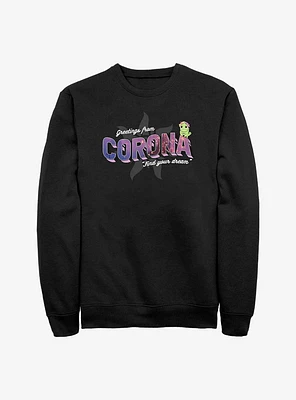 Disney Tangled Greetings From Corona Sweatshirt