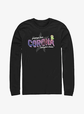 Disney Tangled Greetings From Corona Long-Sleeve T-Shirt