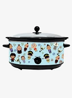 Avatar: The Last Airbender Chibi Characters 7-Quart Slow Cooker