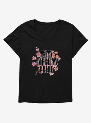 Asian American Pride Womens T-Shirt Plus