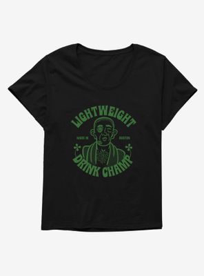 St. Patty's Lightweight Drink Champ Womens T-Shirt Plus
