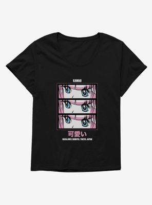 Anime Girl Kawaii Womens T-Shirt Plus