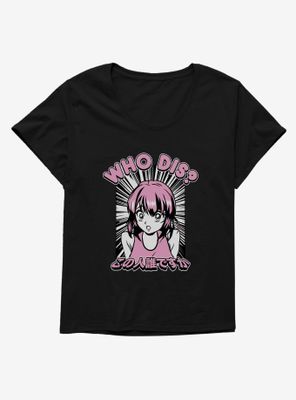 Anime Girl Who Dis Womens T-Shirt Plus