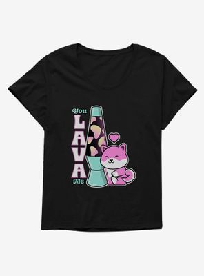Boba Lava Lamp Womens T-Shirt Plus