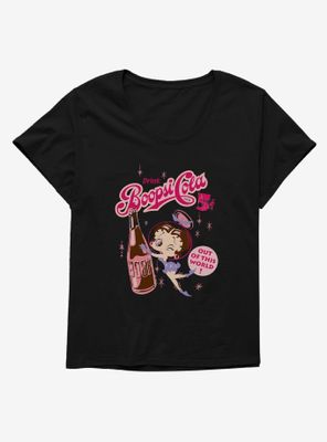 Betty Boop Cola Womens T-Shirt Plus
