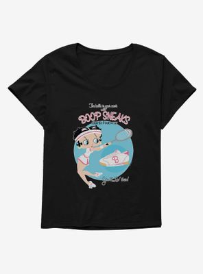 Betty Boop Sneakers Womens T-Shirt Plus