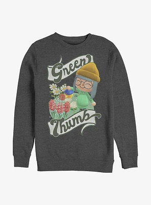 Nintendo Animal Crossing Green Thumb Sweatshirt