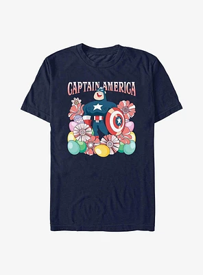 Marvel Captain America Collecting Eggs Since '41 T-Shirt