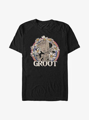 Marvel Guardians Of The Galaxy Groot Daisy T-Shirt