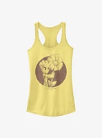 Marvel Guardians Of The Galaxy Groot Flower Girls Tank