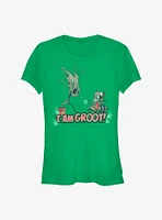 Marvel Guardians Of The Galaxy Grooted Easter Girls T-Shirt