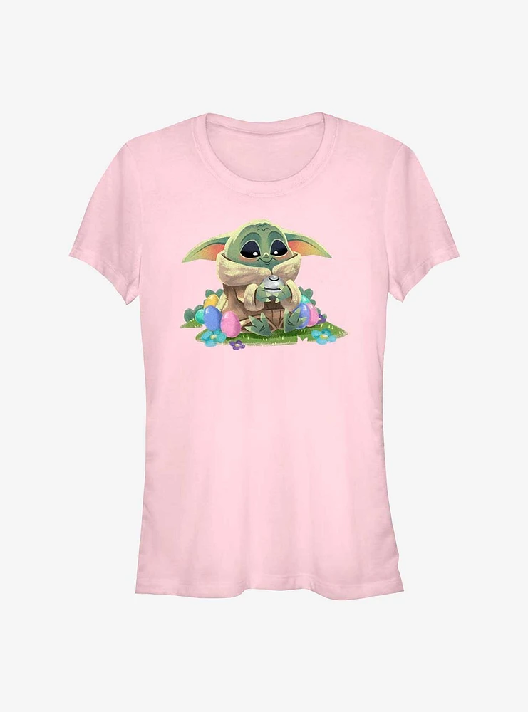 Star Wars The Mandalorian The Child Easter Eggs Girls T-Shirt