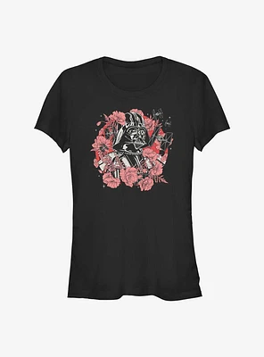 Star Wars Floral Vader Girls T-Shirt