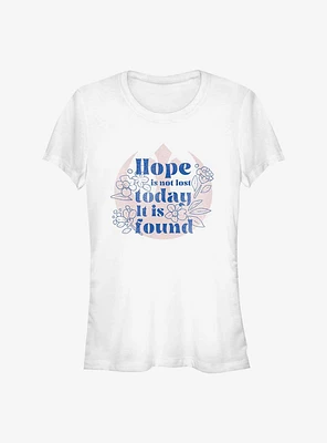 Star Wars Hope Is Not Lost Girls T-Shirt