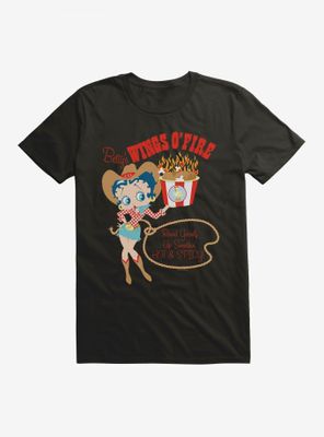 Betty Boop Hot Wings T-Shirt