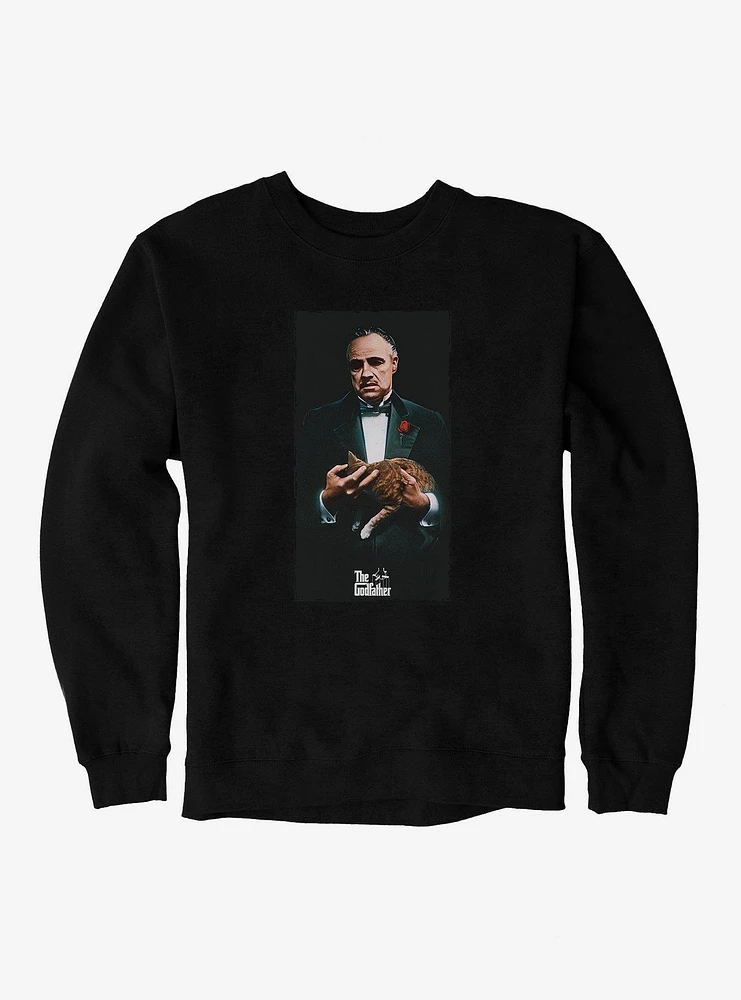 The Godfather Don Vito Corleone Portrait Sweatshirt