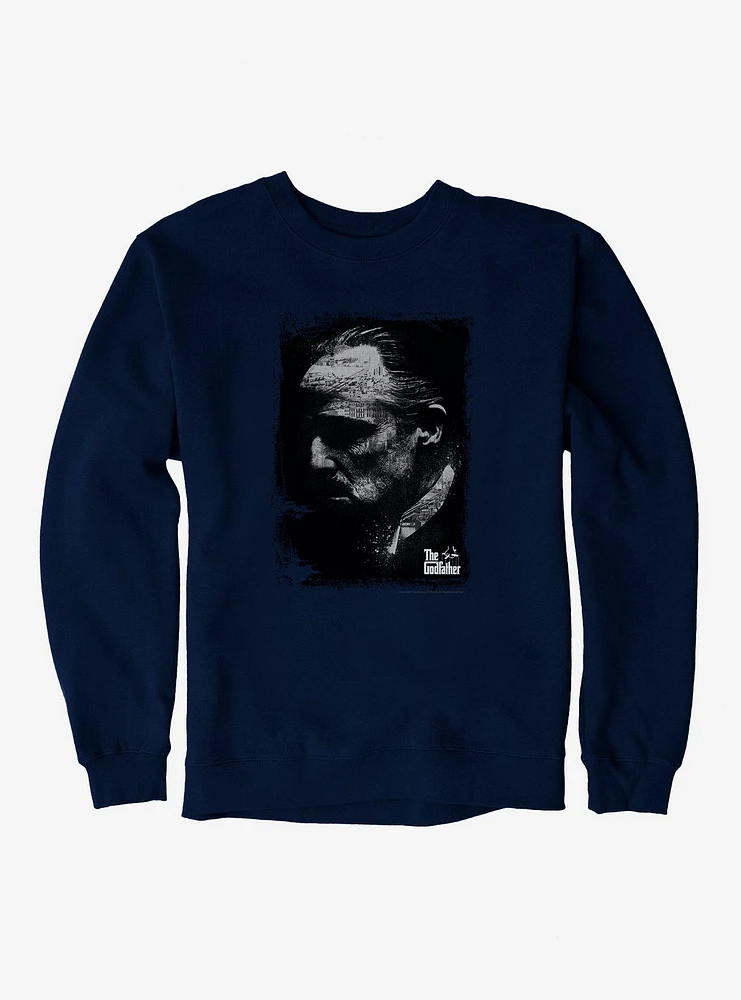 The Godfather Don Vito Profile  Sweatshirt