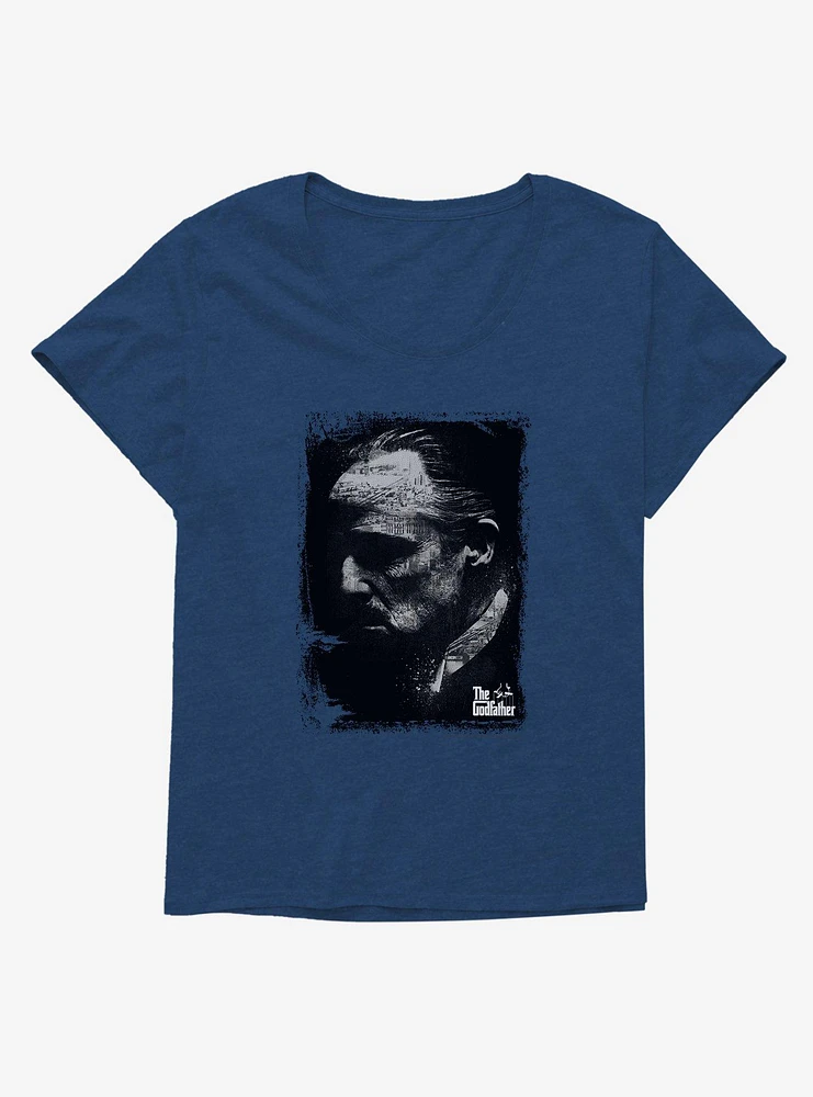 The Godfather Don Vito Profile  Girls T-Shirt Plus