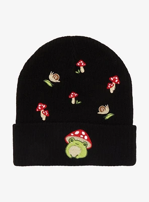 Mushroom Frog Snail Beanie