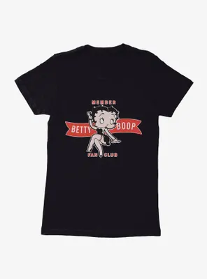 Betty Boop Fan Club Member Womens T-Shirt
