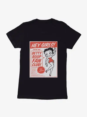 Betty Boop Hey Girls Womens T-Shirt