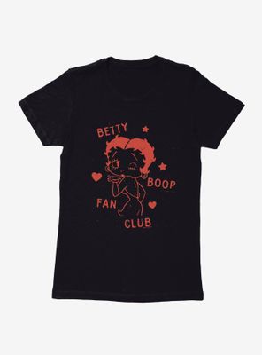 Betty Boop Stars And Hearts Womens T-Shirt