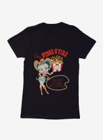 Betty Boop Hot Wings Womens T-Shirt