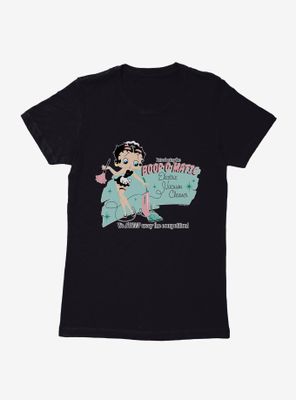 Betty Boop Mod Vacuum Womens T-Shirt