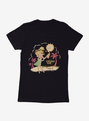 Betty Boop Sunkissed Glow Womens T-Shirt