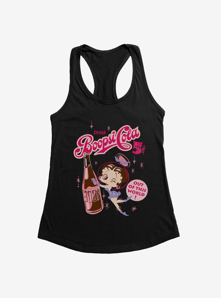 Betty Boop Cola Womens Tank Top