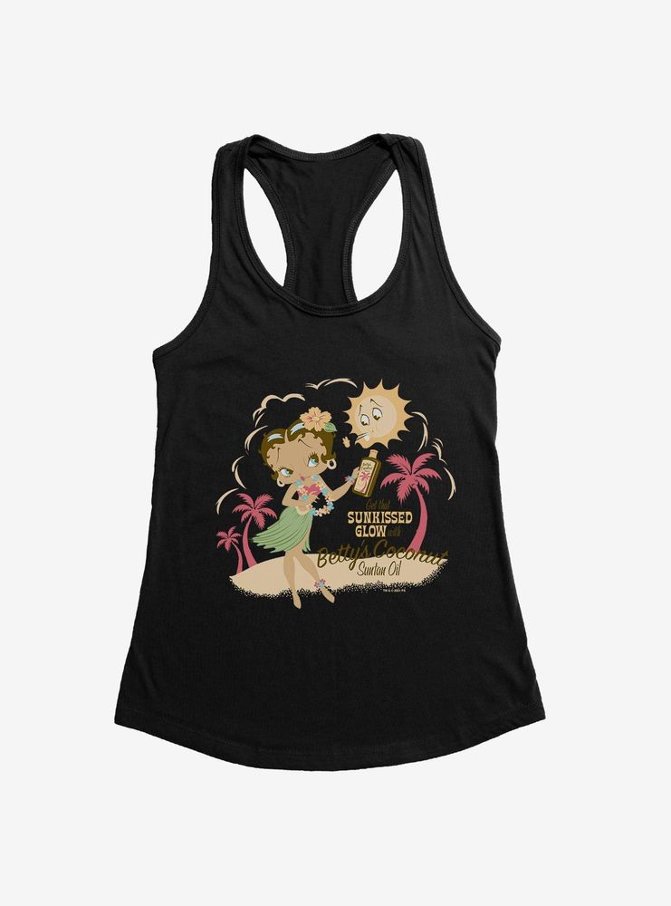 Betty Boop Sunkissed Glow Womens Tank Top