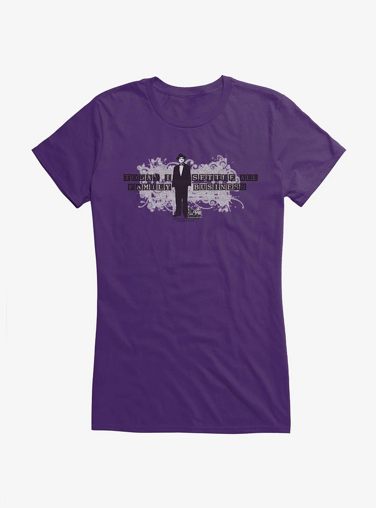 The Godfather Family Business Girls T-Shirt