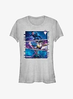 Magic The Gathering Kamigawa: Neon Dynasty Glitchy Panelup Girl's T-Shirt