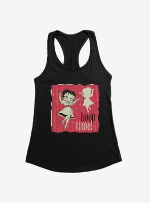 Betty Boop Time For A Womens Tank Top