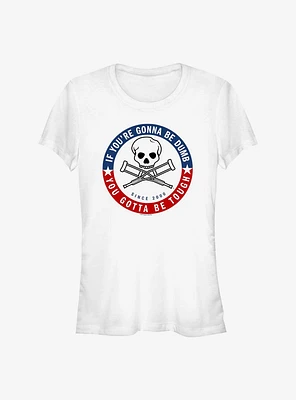 Jackass Forever Dumb Tough Skull Girls T-Shirt