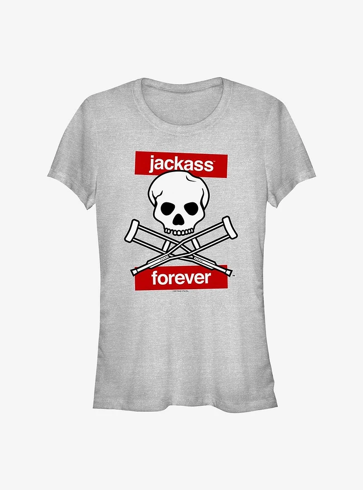 Jackass Forever Skull Girls T-Shirt