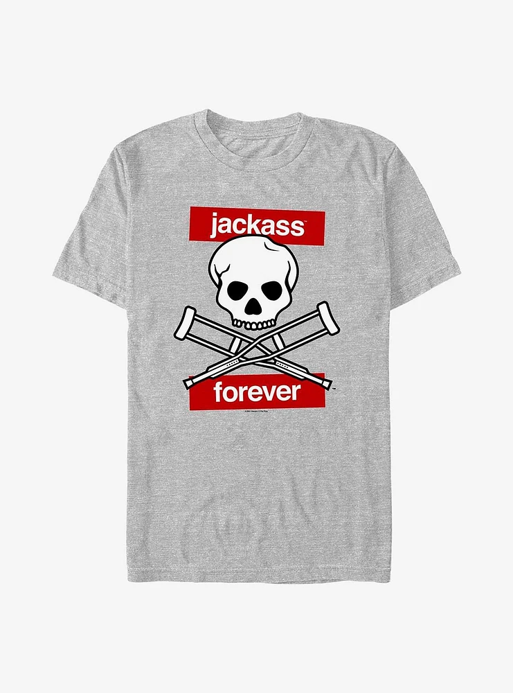 Jackass Forever Skull T-Shirt