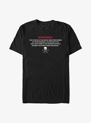 Jackass Forever Warning Label T-Shirt
