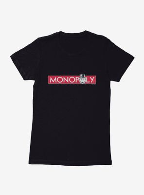 Monopoly Classic Mr. Logo Womens T-Shirt