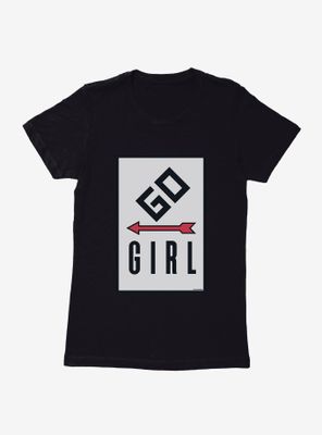 Monopoly Go Girl Womens T-Shirt