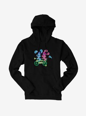 Blue's Clues Blue and Magenta Hoodie