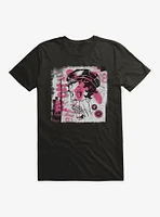 Betty Boop Graffiti Femme Punk T-Shirt